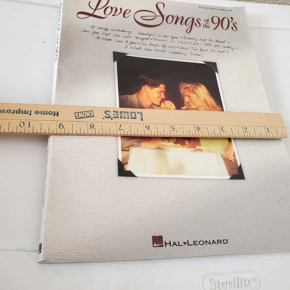Love Songs of the 90's Sheet Music Songbook Piano Vocal Guitar Hal Leonard - Picture 9 of 9